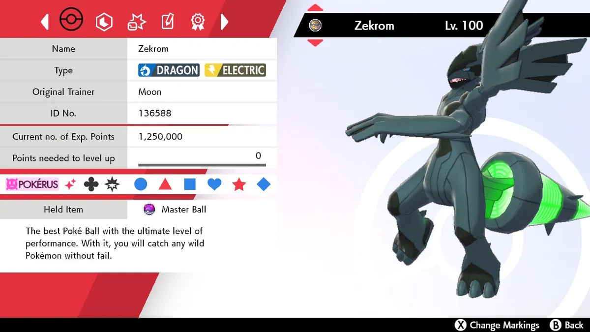ZEKROM ⚡SHINY⚡/NORMAL 6IV ALL-OUT ATTACK - POKEMON SWORD AND SHIELD