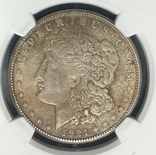 1921-S MORGAN SILVER DOLLAR~NGC AU 50 VAM 1B1   ~LEGACY COLLECTION~ REF#41-004