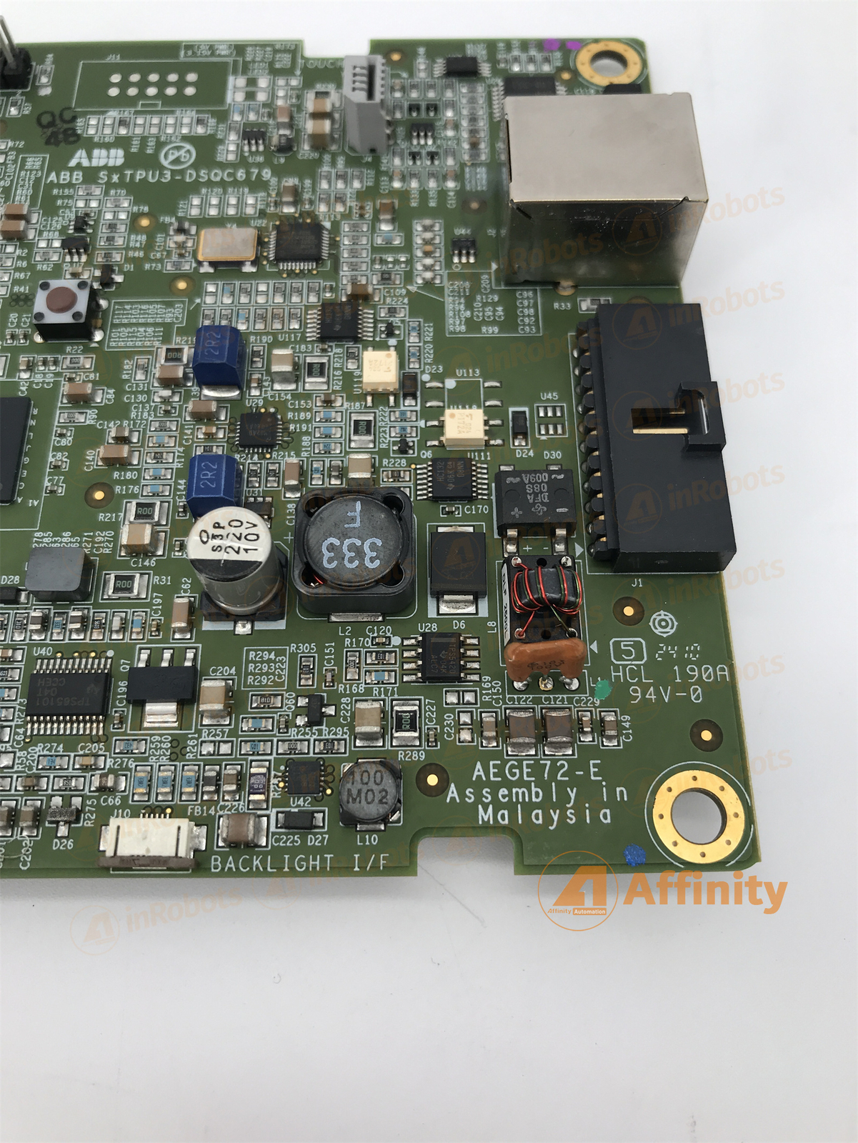 DSQC679 3HAC033624-001 Circuit Board for Teach Pendant Expedited Delivery