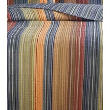 NEW COZY COUNTRY LODGE CABIN GREEN BLUE DENIM BROWN ORANGE RED QUILT SET