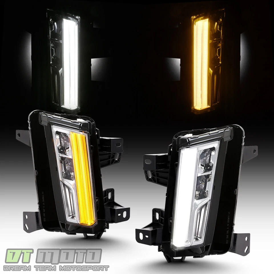 [SwitchBack] Cadillac XT5 2017-2018 LED DRL con luces antiniebla de intermitente Foto 2 de 4