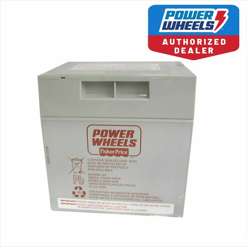 00801-0638 Fisher Price 12 Volt Battery Genuine 1 Year Warra