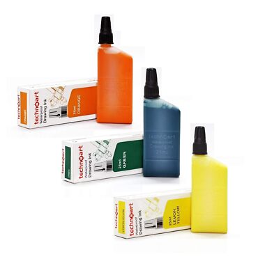 Isomars Technical Drawing Ink Combo Set of 3 Colours
