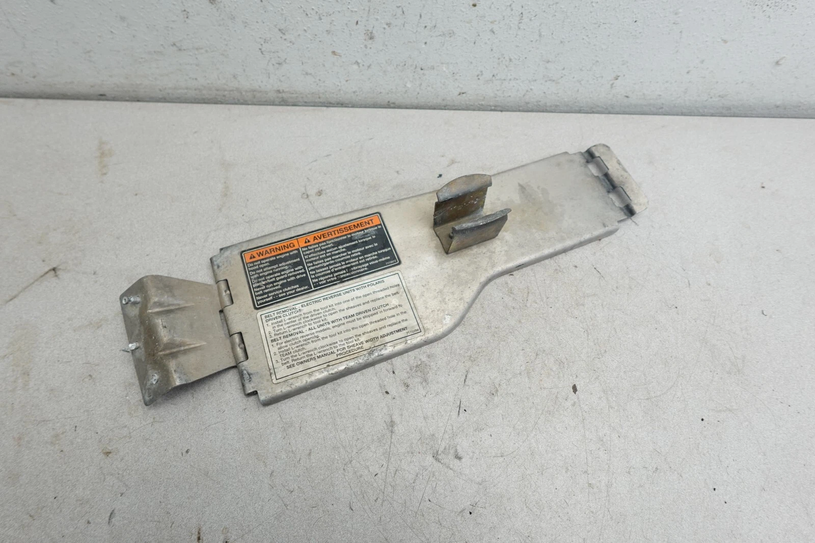 2006 Polaris Switchback RMK 600 OEM Clutch Belt Cover Guard Ass'y