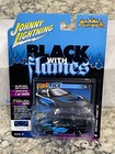 Johnny Lightning 1993 Pontiac Firebird T/A Black with Ice Blue Flames 1/64