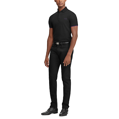 $395 Ralph Lauren Purple Label Black Zip Placket Stretch $395 Ralph Lauren Purple Label Black Zip Placket Stretch