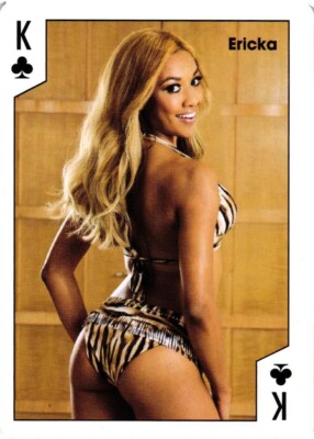 Ericka 2011 Hooter Calendar Girl Playing Card