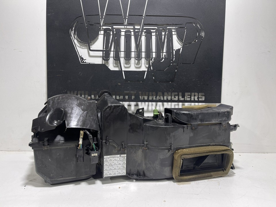 Heater Climate Control Unit Box Assembly 9798 Jeep Wrangler TJ NON A/C