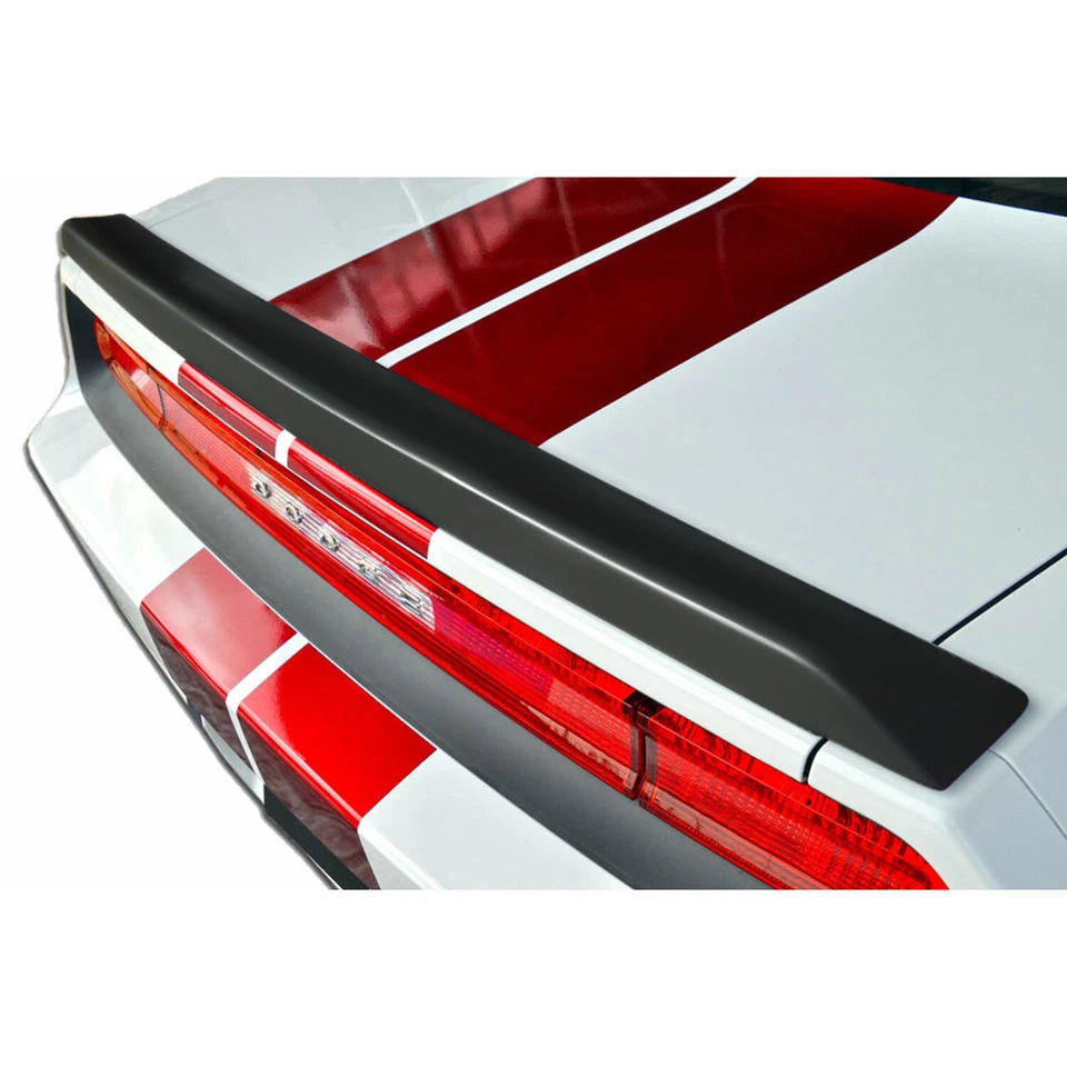 For 2008-2017 Dodge Challenger SRT Style Matte Black ABS Rear Trunk Spoiler Lid Foto 2 de 4