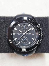 Raro Orologio Find Hugo Boss Cronografo Tachimetro Acciaio Inox Quarzo.
