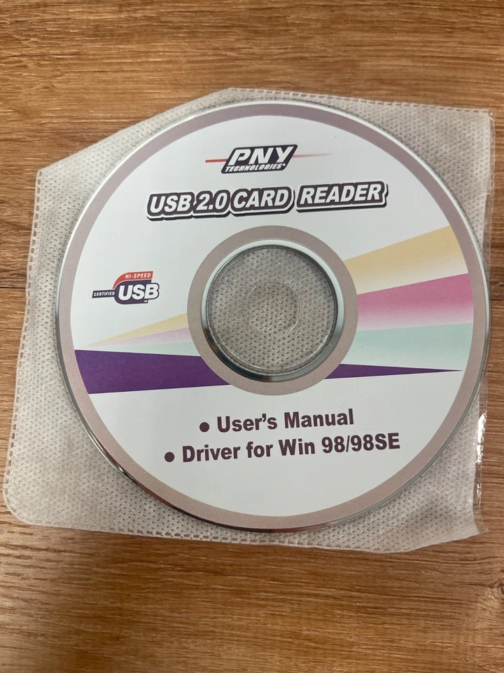 PNY Technologies Lector de Microdrive Flash USB 2.0 Modelo Compacto PCFUSB2PB Foto 2 de 4