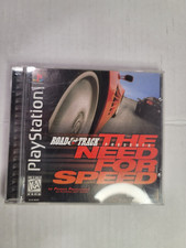 PS1 playstation Road and track the need for speed black label complete, manual