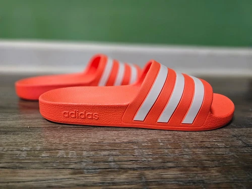 Sandali Adidas uomo 8 donna 10 Adilette SL OR WH slide on