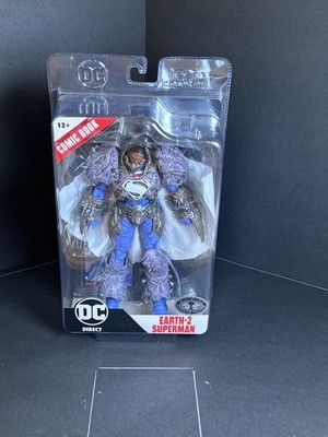 McFarlane Toys Page Punchers DC Direct Ghosts of Krypton Earth-2 Superman Plat