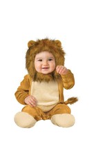 Fun World Fuzzy Cuddly Lion Baby Costume 6-12 Months B2588