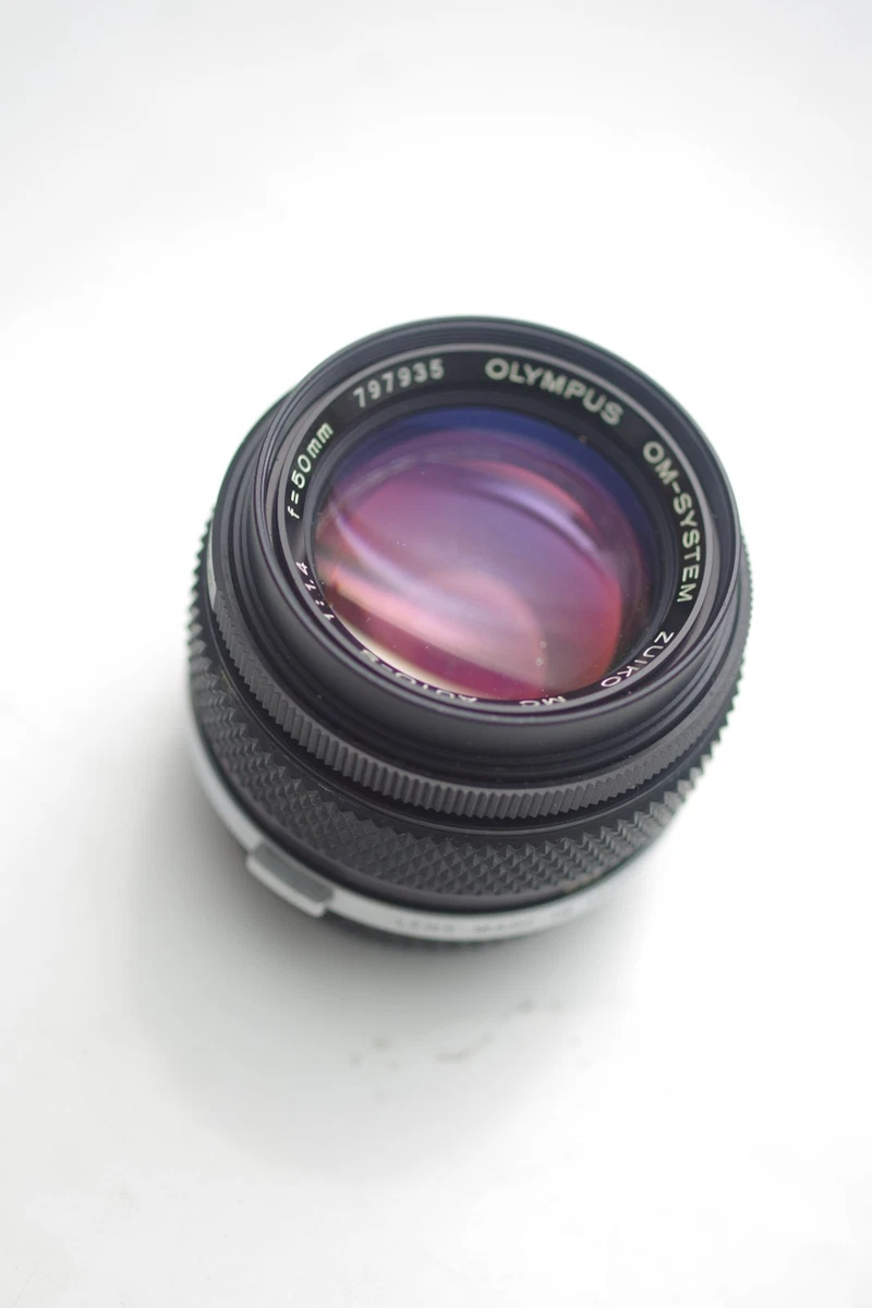 OLYMPUS OM-SYSTEM G. Zuiko AUTO-S 50mm F/1.4 Mf Objectif [Excellent De