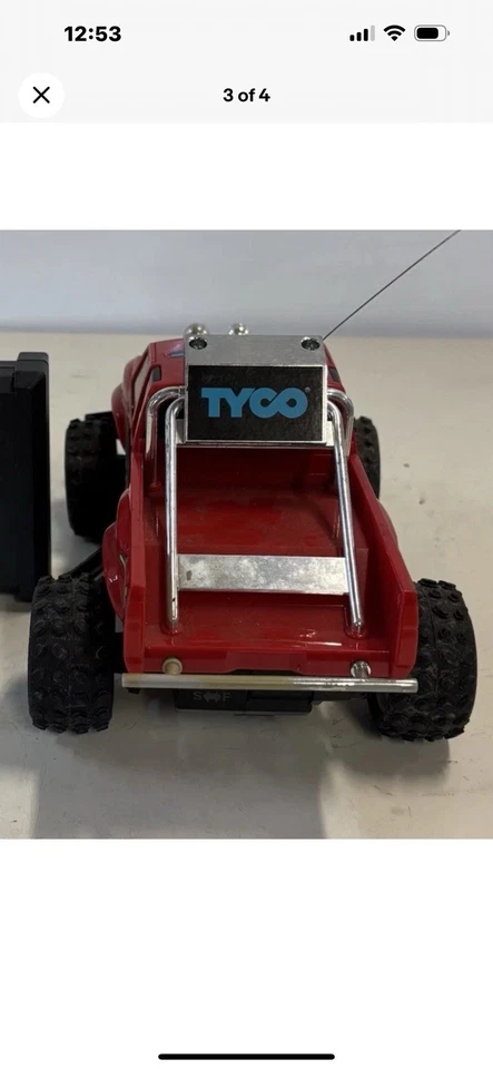 Tyco RC. 1990 Vintage Jet Bandit No Remote . Tested Works - Image 3 of 4