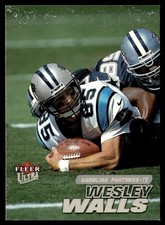 2001 Ultra Wesley Walls Carolina Panthers #163