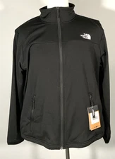 The North Face Cedar Trail Grid Men's SIze XL Black Fleece Full Zip Jacket NWT