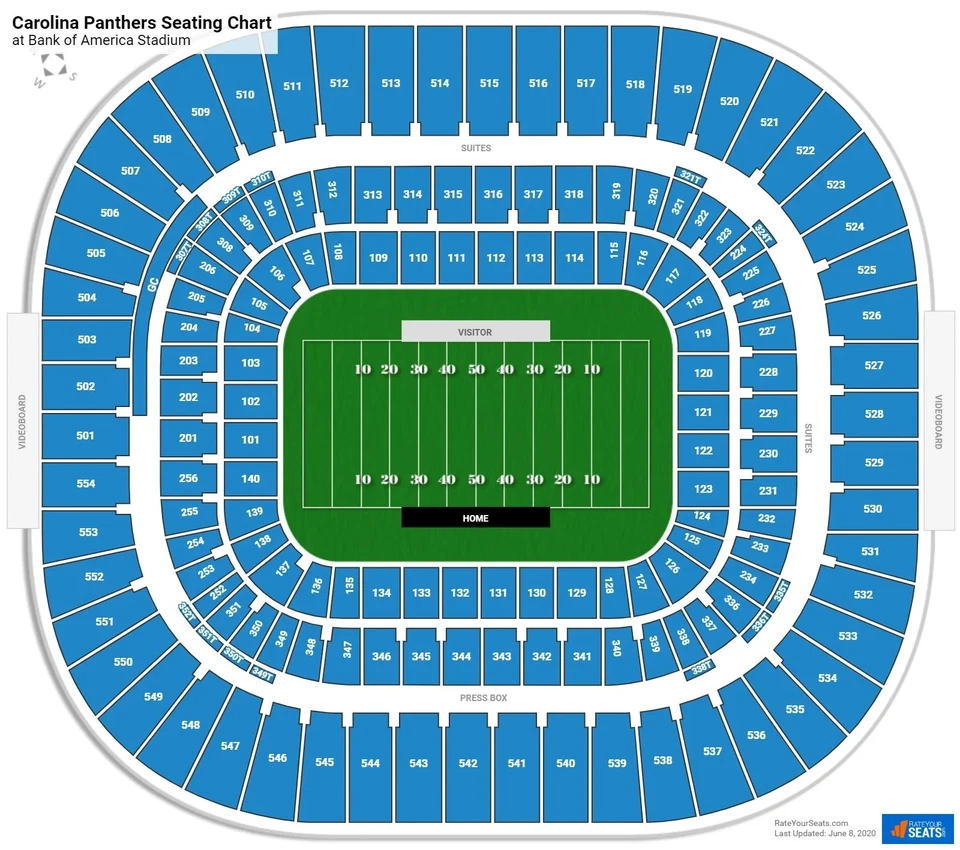 (2) Tampa Bay Buccaneers vs Carolina Panthers Tickets Sec 537 Row 10 - Image 2 of 2