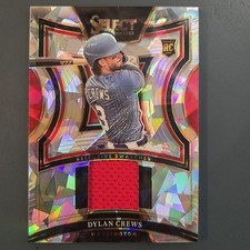 2025 select baseball Dylan Crews Selective Swatches Ice Prism RC no.SS-DC