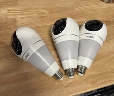 USED THREE Lorex - 2K Wi-Fi Smart Lightbulb C...