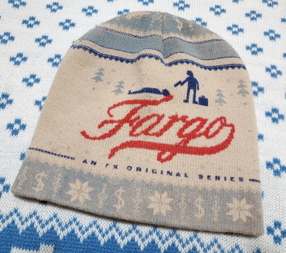 Fargo Mondo FX Serie de TV con Gorro (Exclusivo de Blu Ray) Navidad RARO XL Suéter Foto 4 de 4