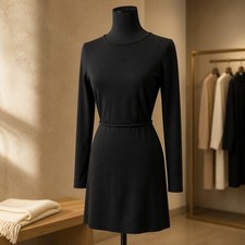 Marciano by Guess Black Long Sleeves Mini Dress Size M