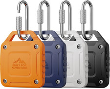 4 Pack Holder for Airtag , IPX8 Waterproof Case with Screw Lock and Metal
