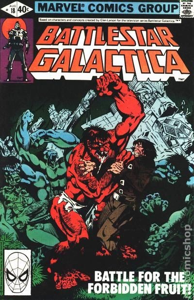 Battlestar Galactica #18 VG 1980 Stock Image Low Grade | eBay