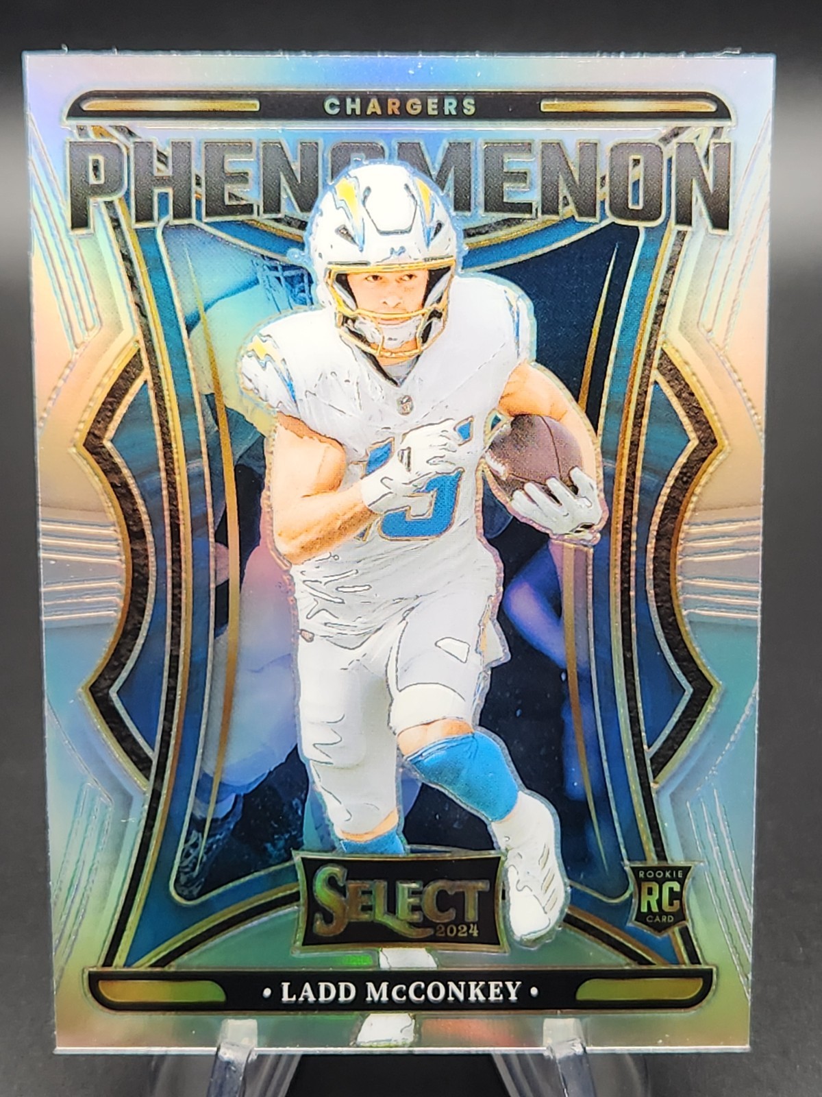 Ladd mcConkey 2024 Panini Select Rookie Phenomenon Silver