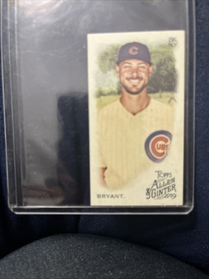 2019 Topps Allen + Ginter Mini Brooklyn Back #16 Kris Bryant /25