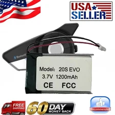 Sena 20S Motorcycle Bluetooth Headset Communication NEW Upgraded Battery
