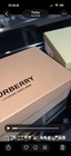 Burberry Women’s Leather Check Slide Sandals Beige/Black Slip-On US 8 EU 41 — photo 4