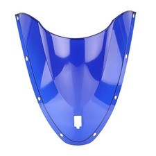 Fit Ducati 999 749 2005-2006 Moto ABS Plastic Blue 1x Windshield Wind Screen