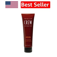 Frizz-Free Men's Hair Gel, 8.4 Oz - Achieve Effortless Styling with Light Hold
