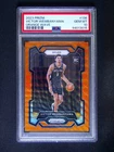 2023-24 Panini Prizm Victor Wembanyama #136 RC Rookie Orange Wave /60 PSA 10