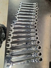 Matco Flex Head Metric Ratcheting Wrenches 16 pieces 