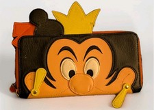 Cartera Disney Loungefly Reina de Corazones Alicia en el País de las Maravillas Nueva con Etiquetas