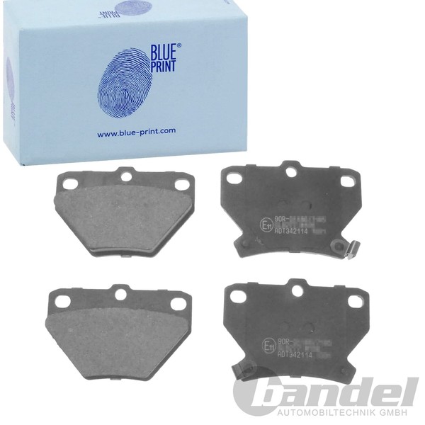 Blue Print BremsbelÄGe Hinterachse Passend FüR Toyota Celica Corolla Prius Yaris-image