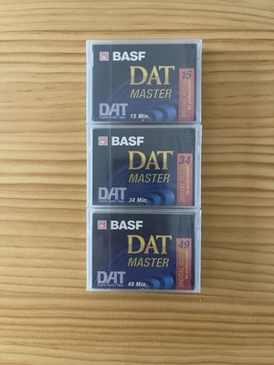 BASF DAT Master Neu OVP 3x Kassette