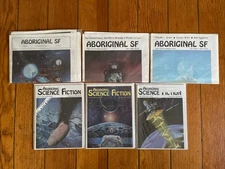 Aboriginal Science Fiction 1987 Vol 1 #1 2 3 4 5 6 (Issue 1-3 Broadsheet Papers)