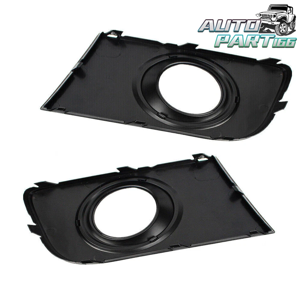 Par de luces antiniebla para VW Amarok 2010-2016 parachoques delantero luz antiniebla con bisel de cubierta Foto 2 de 4