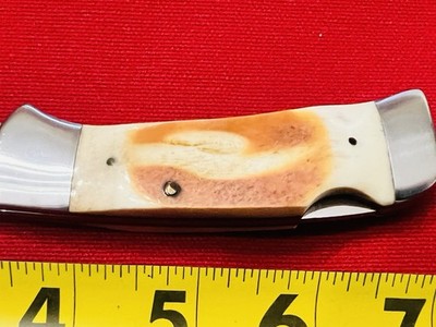 1980s PARKER IMAI K-538 EAGLE BRAND LOCKBACK DROP POINT HUNTER