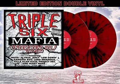 Triple Six Mafia - Underground, Vol. 1: 1991-1994 [New Vinyl LP] Black, Colored