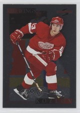 1995-96 Score Black Ice Vyacheslav Kozlov Slava Kozlov #165 0a6