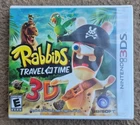 Rabbids: Travel in Time 3D (Nintendo 3DS, 2011) Brand New Sealed!