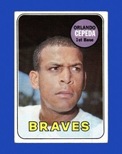 1969 Topps Set-Break #385 Orlando Cepeda VG-VGEX *GMCARDS*