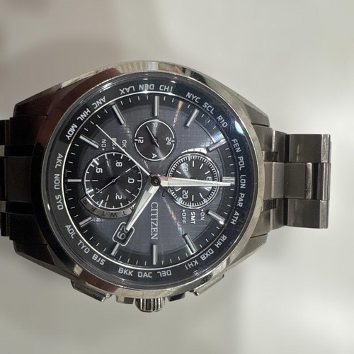 CITIZEN Black Chronograph AT8040-57E