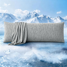 ZonLi Cooling Body Pillowcase for Hot Sleepers, Breathable Body Pillow Cover, Do